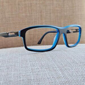 Shaquille O'Neal Signature Zyloware Men Eyeglasses Frame Blue 59[]16 145 Glasses